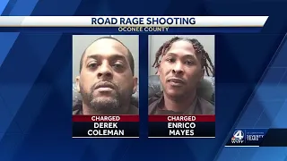 Shots fired along, near I-85 in South Carolina road rage lead to arrest of 2 men, deputies say