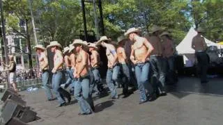 2009 Capital Pride Festival preformance clip - D.C. Cowboys