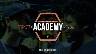 Tydal vs Tricksta | Academy18 |  Rap Battle