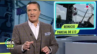 Preparan tramo de la Línea 12 que reactivará operaciones | Francisco Zea