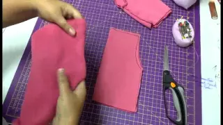Aulinha informal com Vivi Prado 1 - com fazer uma calça para boneca