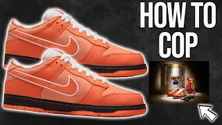 How To MANUALLY COP THE $350 CONCEPT Orange Lobster Dunks! SNKRS Pass Info, Domain Switch Explained!