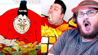 King Of Mukbang REACTION!!! & Meatcanyons Response to Nikocado Avocado