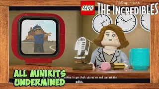 LEGO The Incredibles All Minikits Undermined Mission