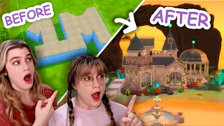 touring your AMAZING builds in the sims 4 (y'all are wayyy better than us!)