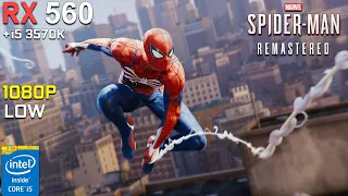RX 560 + i5 3570K | Marvel's Spider Man Remastered - 1080p - Low