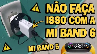 Como Carregar Corretamente a MI BAND 6 e MI BAND 5