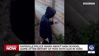 Kaysville police warn about ‘Senior Assassin’ game after stranger with gun spotted in neighborhood