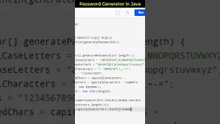 Password Generator in Java | Get Unhackable Passwords 🔥