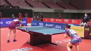 SF | Mima Ito vs Hina Hayata | All Japan Table Tennis Championship 2021 Highlights