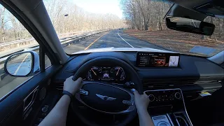 2021 GENESIS GV80 POV Test Drive and impressions