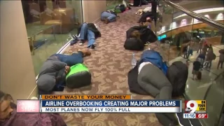 Airline overbooking creates major problems