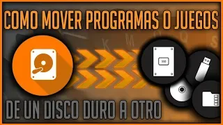 Como Mover Un Programas y Juegos del Disco Local C: a Otros Discos Duros💪😉