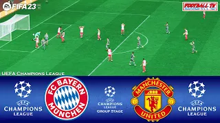 FIFA 23 - Bayern Munich vs Manchester United - UEFA Champions League 23/24 | PC Gameplay