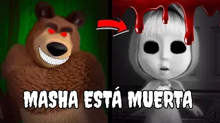 🎃 CREEPYPASTA DE MASHA Y EL OSO "EL OSCURO PASADO DE MASHA"