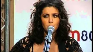 Katie Melua - Just like heaven (live at radio m80)