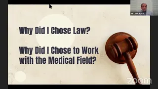 Virtual Shadowing Session 37 - "Legalities in Medicine"