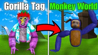 The BEST Gorilla Tag Fangame | Monkey World VR