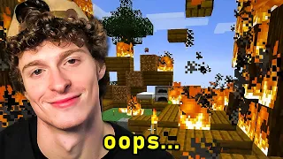 Playing Minecraft High was a BAD Idea | VOD