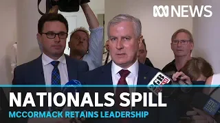 Michael McCormack sees off Barnaby Joyce challenge to remain Nationals leader | ABC News