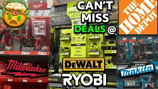 Home Depot Deals! Dewalt, Milwaukee Tool, Makita, Ryobi, Ridgid + MORE