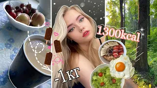 ПИТАЮСЬ НА 1300 kcal //что я ем за неделю//diet vlog