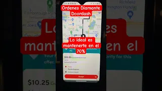 Ordenes 💎 en DoorDash / high pay #tips #doordash #dasher #shorts #restaurant #delivery #apps