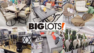 BIG LOTS WALK THROUGH WITH ME | PATIO FURNITURE & OUTDOOR HOME DECOR