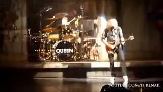 Bohemian Rhapsody - We Will Rock You cast - Final Performance with Brian May and Roger Taylor