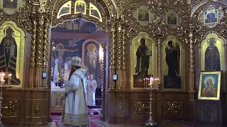 Передача иконы Божией Матери «Умиление» из Дивеевского монастыря в Альметьевскую епархию