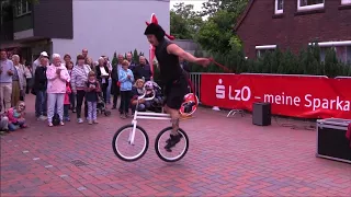 Devil in Disguise ShowReel 2017 Circus Bike, Clown, Hat Juggling