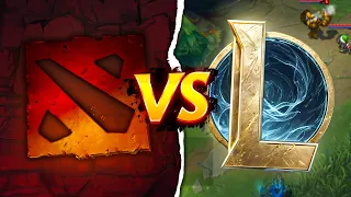 ЧТО ХУЖЕ Dota 2 ИЛИ League of Legends?!