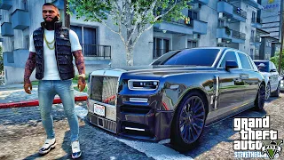 GTA 5 Mod| Rolls-Royce Uber Driver| Let's Go to Work| GTA 5 Mods| 4K