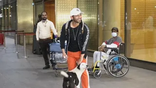 Rahul Vaidya Returns From Capetown, Spotted At Mumbai Airport | Khatron Ke Khiladi 11