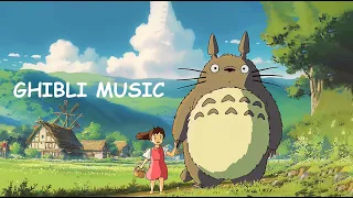 Piano Ghibli music for reading, studying, homework, stress relief, and relaxation | Best Ghibli pian