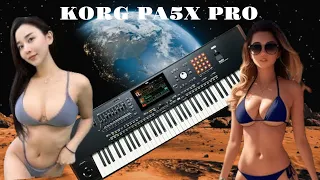 KORG Pa5X Pro - All Disco Styles Demo  #korg #keyboard #instrumental #pa5x #dance #audiostyle