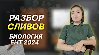 Разбор сливов ЕНТ по Биологии 2024!