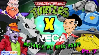 NECA Animated TMNT - Which Action Figures Do We Want? (part 7) - SDCC Edition