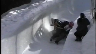 Hornschlitten Bobbahn St.Moritz 2001