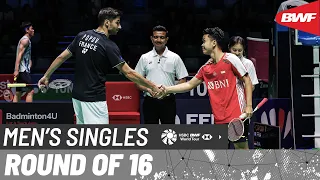 YONEX French Open 2023 | Toma Junior Popov (FRA) vs. Anthony Sinisuka Ginting (INA) [2] | R16