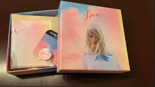 Unboxing Taylor Swift Lover CD Box Set