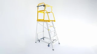 Stockmaster Navigator Mobile Platform Ladder