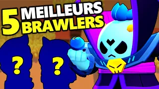 TOP 5 de mes brawlers PRÉFÉRÉS en SURVIVANT solo ! Brawl Stars