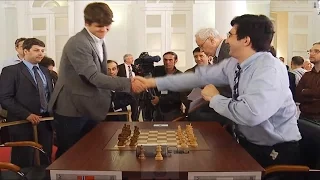 Magnus Carlsen vs Vladimir Kramnik Blitz Chess Game