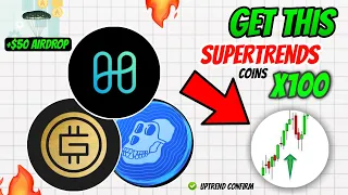 🔥Top 3 BEST Crypto Coins To Buy Now That Could 100X!! TURN $1K INTO $100K (HIGH POTENTIAL)🚀