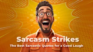 Sarcasm Strikes - The Best Sarcastic Quotes for a Good Laugh