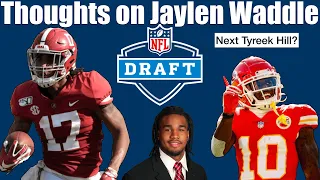 NFL: Thoughts On WR Jaylen Waddle, NFL Draft Prospect