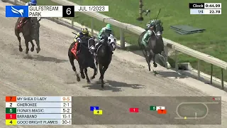 Gulfstream Park Carrera 6 - 1 de Julio 2023