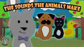 The Sounds the Animals Make | Buddy BunBun | Baby Sticks Videos