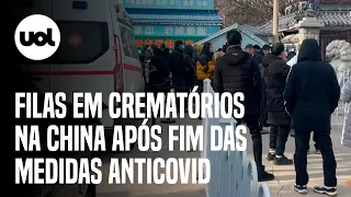 China: Crematórios do país lotados frente ao aumento de casos de covid-19